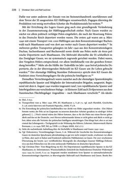 Bild der Seite - 226 - in Mauthausen und die nationalsozialistische Expansionsund Verfolgungspolitik, Band 1