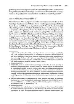 Bild der Seite - 227 - in Mauthausen und die nationalsozialistische Expansionsund Verfolgungspolitik, Band 1