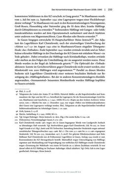 Bild der Seite - 233 - in Mauthausen und die nationalsozialistische Expansionsund Verfolgungspolitik, Band 1