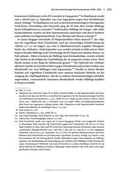 Image of the Page - 233 - in Mauthausen und die nationalsozialistische Expansionsund Verfolgungspolitik, Volume 1