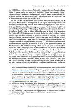 Image of the Page - 251 - in Mauthausen und die nationalsozialistische Expansionsund Verfolgungspolitik, Volume 1