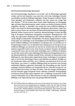 Image of the Page - 254 - in Mauthausen und die nationalsozialistische Expansionsund Verfolgungspolitik, Volume 1