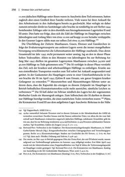 Image of the Page - 256 - in Mauthausen und die nationalsozialistische Expansionsund Verfolgungspolitik, Volume 1