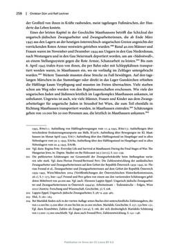 Bild der Seite - 258 - in Mauthausen und die nationalsozialistische Expansionsund Verfolgungspolitik, Band 1