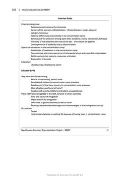 Image of the Page - 316 - in Mauthausen und die nationalsozialistische Expansionsund Verfolgungspolitik, Volume 1