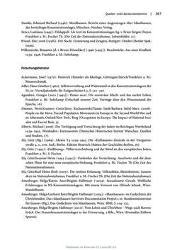 Image of the Page - 367 - in Mauthausen und die nationalsozialistische Expansionsund Verfolgungspolitik, Volume 1