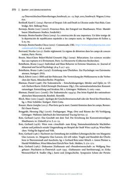 Bild der Seite - 370 - in Mauthausen und die nationalsozialistische Expansionsund Verfolgungspolitik, Band 1