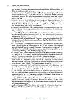 Bild der Seite - 372 - in Mauthausen und die nationalsozialistische Expansionsund Verfolgungspolitik, Band 1