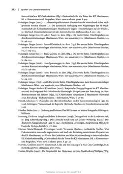 Bild der Seite - 382 - in Mauthausen und die nationalsozialistische Expansionsund Verfolgungspolitik, Band 1