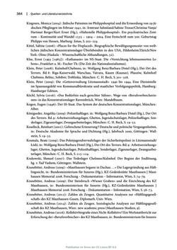 Bild der Seite - 384 - in Mauthausen und die nationalsozialistische Expansionsund Verfolgungspolitik, Band 1