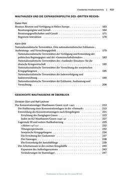 Bild der Seite - 419 - in Mauthausen und die nationalsozialistische Expansionsund Verfolgungspolitik, Band 1