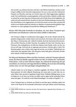 Image of the Page - 537 - in Deportiert nach Mauthausen, Volume 2