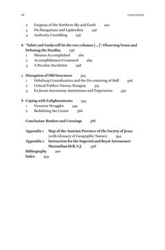 Image of the Page - VI - in Maximilian Hell (1720–92) - And the Ends of Jesuit Science in Enlightenment Europe