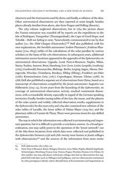 Image of the Page - 113 - in Maximilian Hell (1720–92) - And the Ends of Jesuit Science in Enlightenment Europe