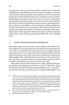 Image of the Page - 330 - in Maximilian Hell (1720–92) - And the Ends of Jesuit Science in Enlightenment Europe