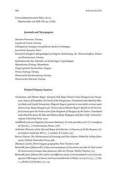 Image of the Page - 402 - in Maximilian Hell (1720–92) - And the Ends of Jesuit Science in Enlightenment Europe