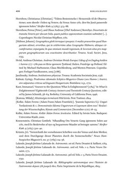 Image of the Page - 408 - in Maximilian Hell (1720–92) - And the Ends of Jesuit Science in Enlightenment Europe