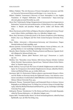 Image of the Page - 449 - in Maximilian Hell (1720–92) - And the Ends of Jesuit Science in Enlightenment Europe