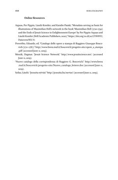 Image of the Page - 458 - in Maximilian Hell (1720–92) - And the Ends of Jesuit Science in Enlightenment Europe