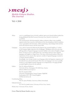 Image of the Page - (000003) - in Mobile Culture Studies - The Journal, Volume 4/2018