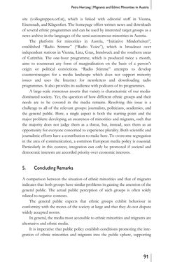 Bild der Seite - 91 - in Media – Migration – Integration - European and North American Perspectives