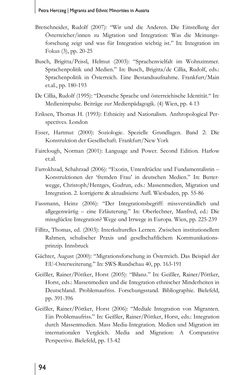 Bild der Seite - 94 - in Media – Migration – Integration - European and North American Perspectives