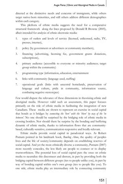 Image of the Page - 151 - in Media – Migration – Integration - European and North American Perspectives