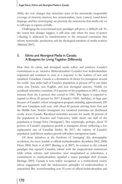 Image of the Page - 170 - in Media – Migration – Integration - European and North American Perspectives