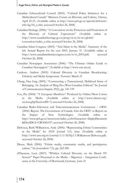 Image of the Page - 174 - in Media – Migration – Integration - European and North American Perspectives