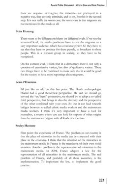 Bild der Seite - 221 - in Media – Migration – Integration - European and North American Perspectives