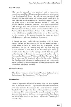 Image of the Page - 223 - in Media – Migration – Integration - European and North American Perspectives