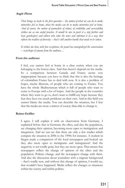 Image of the Page - 231 - in Media – Migration – Integration - European and North American Perspectives