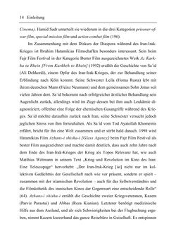 Bild der Seite - 14 - in Medienraum Diaspora - Verortungen zeitgenössischer iranischer Diasporafilme