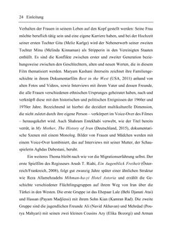 Bild der Seite - 24 - in Medienraum Diaspora - Verortungen zeitgenössischer iranischer Diasporafilme