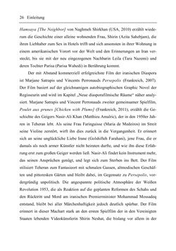 Image of the Page - 26 - in Medienraum Diaspora - Verortungen zeitgenössischer iranischer Diasporafilme