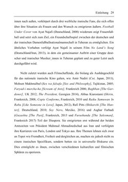 Image of the Page - 29 - in Medienraum Diaspora - Verortungen zeitgenössischer iranischer Diasporafilme