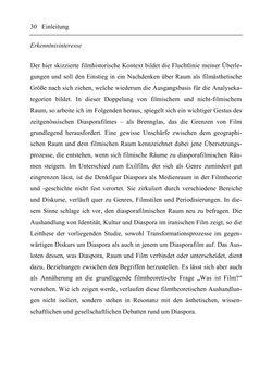 Image of the Page - 30 - in Medienraum Diaspora - Verortungen zeitgenössischer iranischer Diasporafilme
