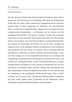 Image of the Page - 30 - in Medienraum Diaspora - Verortungen zeitgenössischer iranischer Diasporafilme