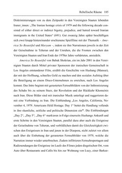 Bild der Seite - 182 - in Medienraum Diaspora - Verortungen zeitgenössischer iranischer Diasporafilme