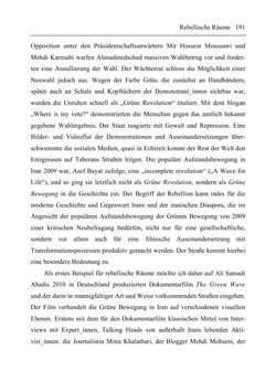 Image of the Page - 188 - in Medienraum Diaspora - Verortungen zeitgenössischer iranischer Diasporafilme