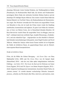 Image of the Page - 189 - in Medienraum Diaspora - Verortungen zeitgenössischer iranischer Diasporafilme