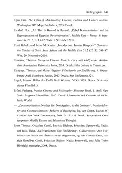 Image of the Page - 243 - in Medienraum Diaspora - Verortungen zeitgenössischer iranischer Diasporafilme