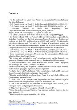 Image of the Page - 268 - in Medienraum Diaspora - Verortungen zeitgenössischer iranischer Diasporafilme