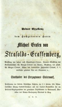 Image of the Page - III - in Medizinisch-statistische Topografie des Herzogtumes Steiermark