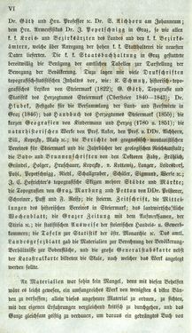 Image of the Page - VI - in Medizinisch-statistische Topografie des Herzogtumes Steiermark