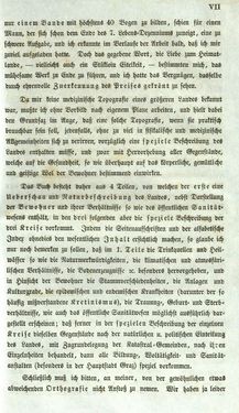 Image of the Page - VII - in Medizinisch-statistische Topografie des Herzogtumes Steiermark