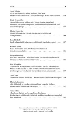 Image of the Page - 9 - in Menschen im Aufbruch - Universitätsbibliothek und Archiv der Universität Wien im Selbstverständnis ihrer Mitarbeiter_innen