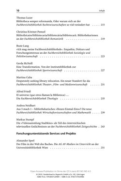 Bild der Seite - 10 - in Menschen im Aufbruch - Universitätsbibliothek und Archiv der Universität Wien im Selbstverständnis ihrer Mitarbeiter_innen