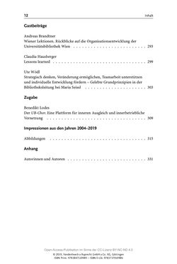 Bild der Seite - 12 - in Menschen im Aufbruch - Universitätsbibliothek und Archiv der Universität Wien im Selbstverständnis ihrer Mitarbeiter_innen