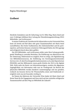 Bild der Seite - 13 - in Menschen im Aufbruch - Universitätsbibliothek und Archiv der Universität Wien im Selbstverständnis ihrer Mitarbeiter_innen